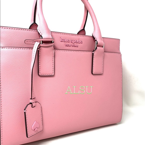 Kate Spade Medium Satchel Cameron Monotone Pink - Picture 7 of 12